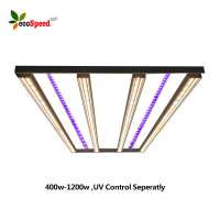 EcoSpeed Led Grow Light 400W 4Bars lm301h chips Inventronics Driver Hydroponics Full Spectrum Commercial planting