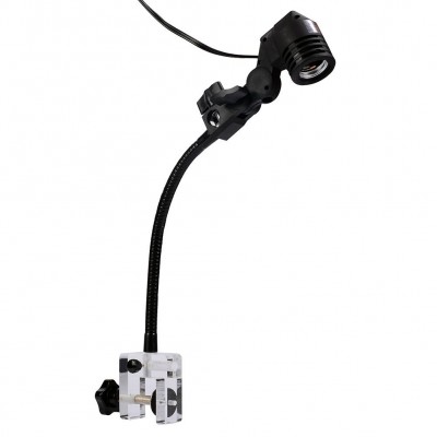 12 inches Gooseneck Holder Suit for Par 38 E27 6-Band18W LED Aquarium Light